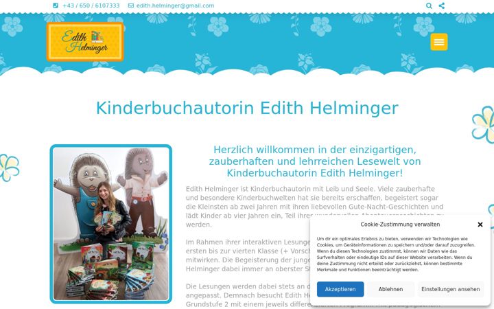 Screenshot of edith-helminger.com