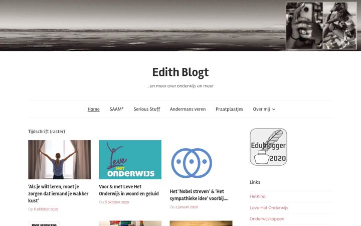 Screenshot ta' edithblogt.nl