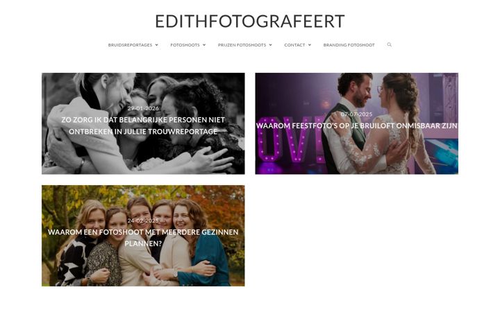 Screenshot of edithfotografeert.nl