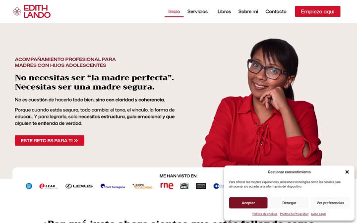 Screenshot of edithlando.es