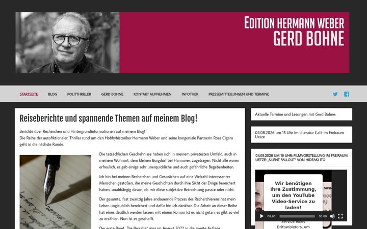 Screenshot of edition-hermann-weber.de