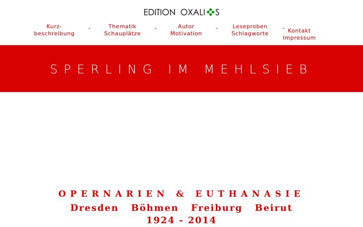 Screenshot of edition-oxalis.de