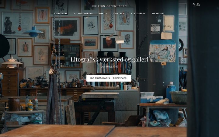 Screenshot of editioncopenhagen.dk