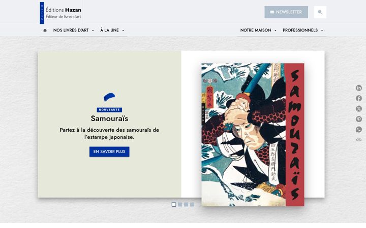 Snímek obrazovky editions-hazan.fr