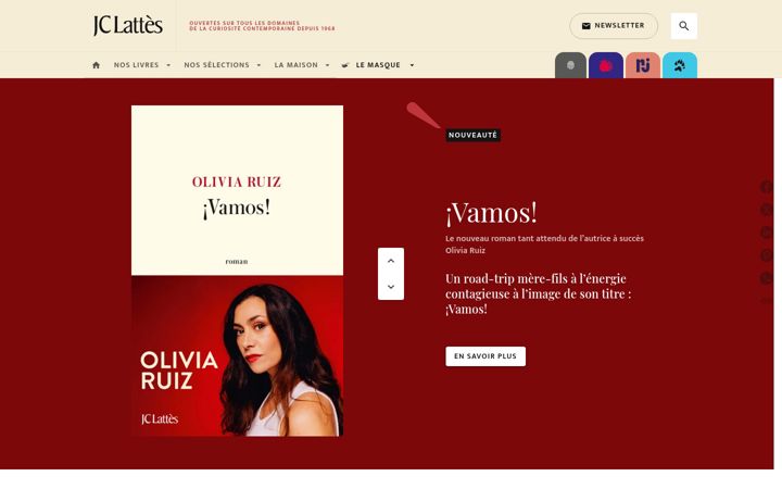 Snímek obrazovky editions-jclattes.fr