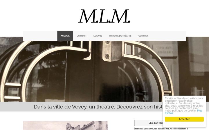 Screenshot of editions-mlm.ch
