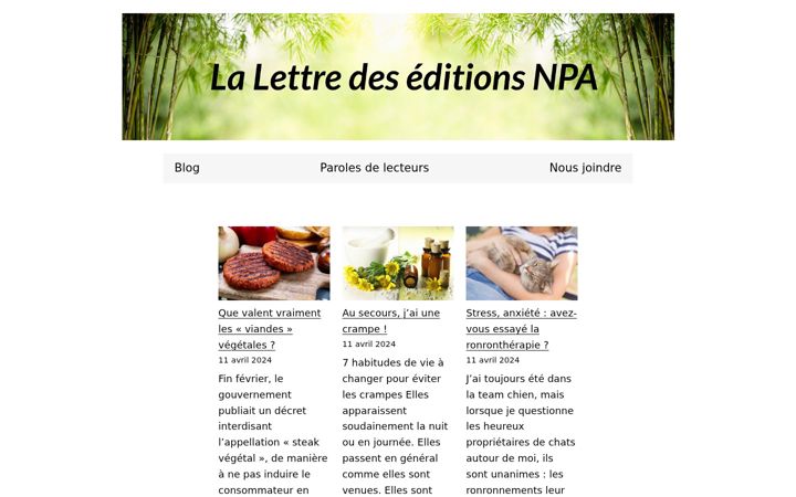 Screenshot ta' editions-npa.com