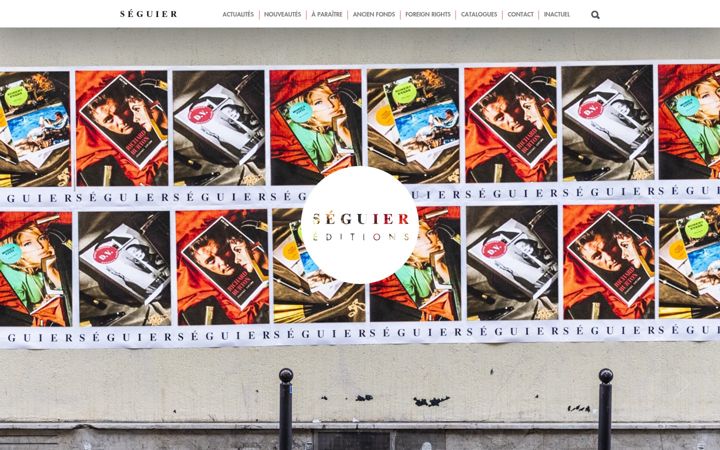 Screenshot von editions-seguier.fr