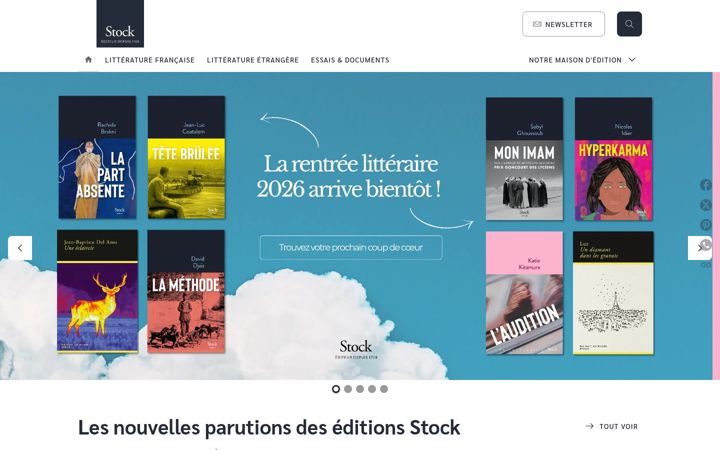 Screenshot von editions-stock.fr