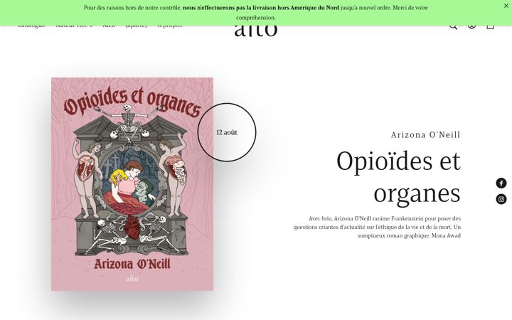 Screenshot of editionsalto.com