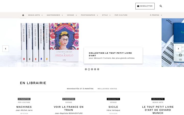 Screenshot of editionsduchene.fr