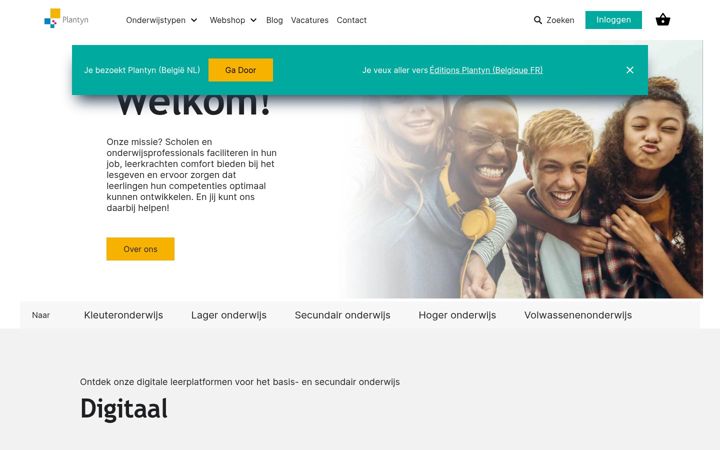Screenshot of editionserasme.be