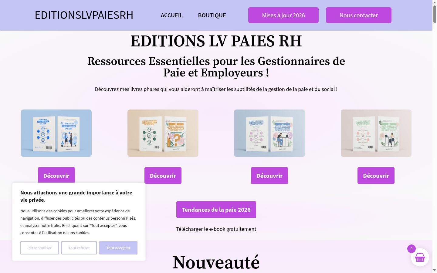 Screenshot van de toestemmingsbanner zoals getoond vóór enige interactie