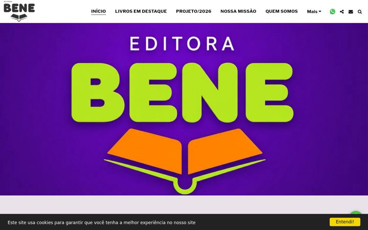 Screenshot of editorabene.com