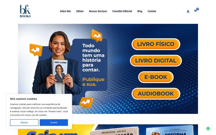 Ekrano kopija editorabfk.com.br