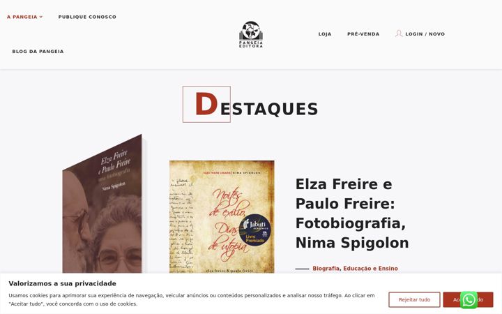 Screenshot of editorapangeia.com.br