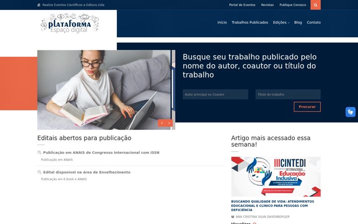 Captură de ecran a editorarealize.com.br