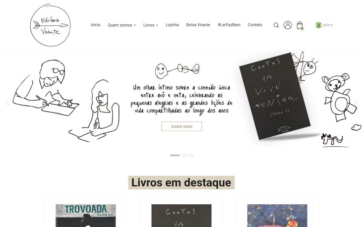 Snímek obrazovky editoravoante.com.br