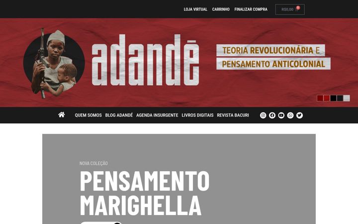 Screenshot of editorialadande.com