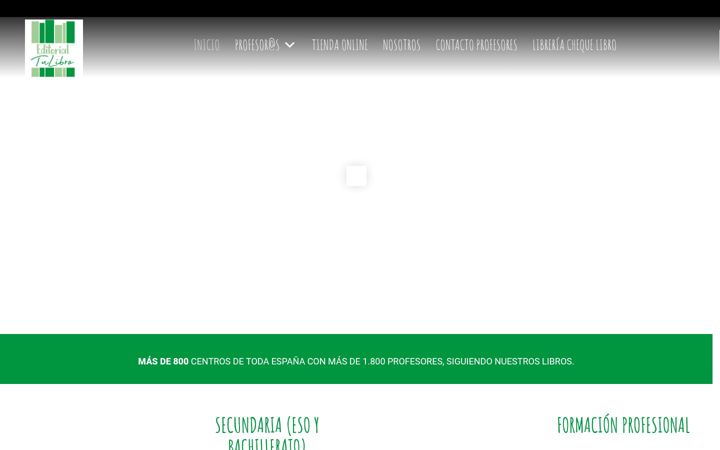 Screenshot of editorialtulibro.es