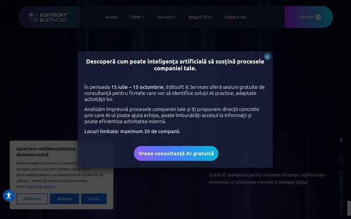Snimka zaslona za editsoft.ro