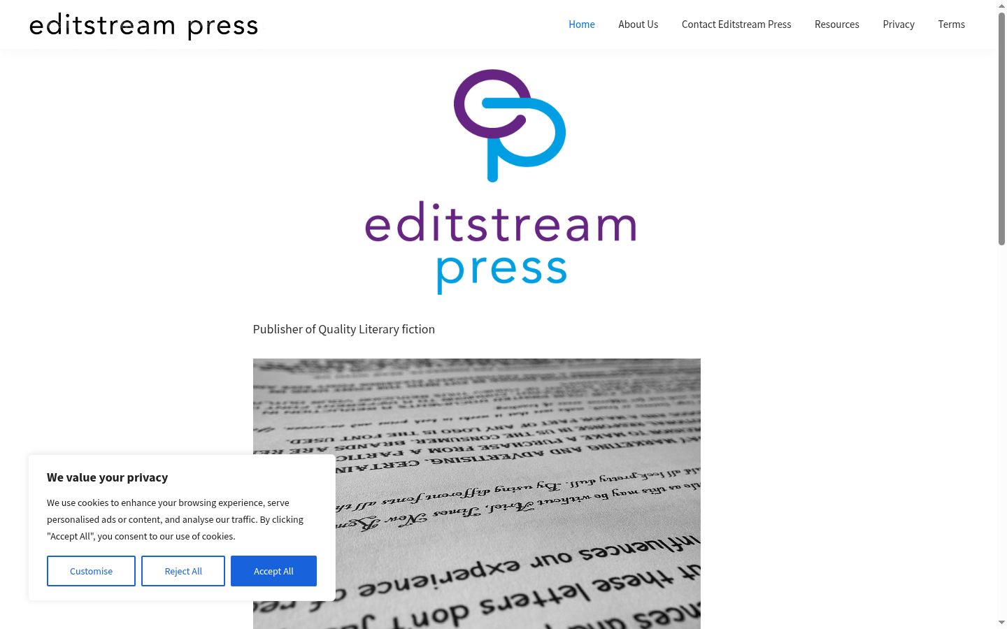 Screenshot tal-banner tal-kunsens muri qabel kwalunkwe interazzjoni