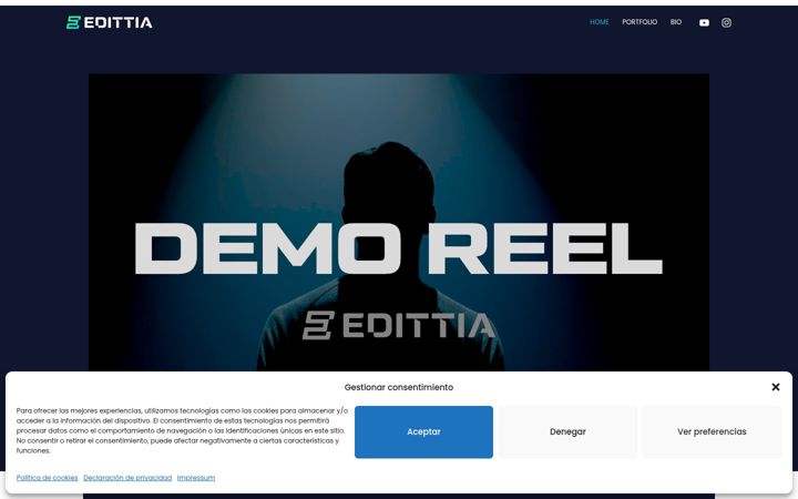 Screenshot of edittia.com