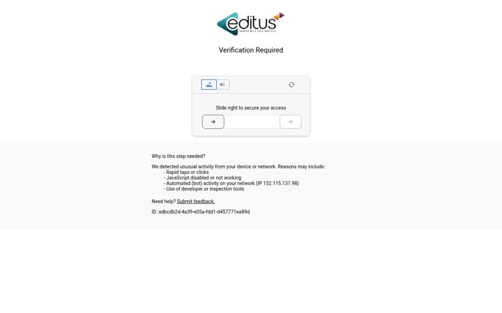 Screenshot of editus.lu