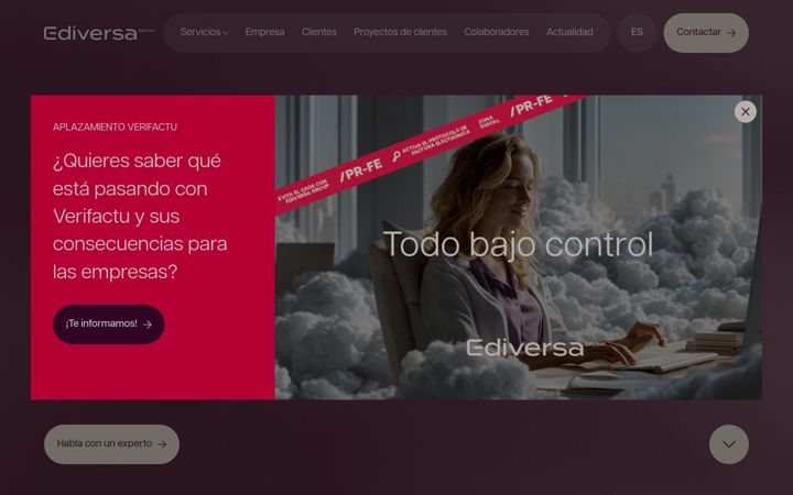 Screenshot of ediversa.com