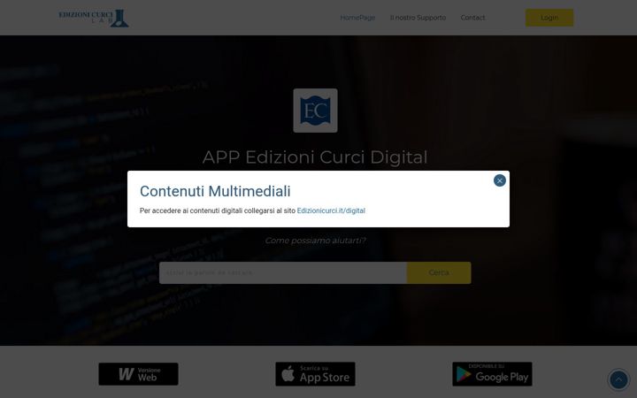 Screenshot van edizionicurcilab.it