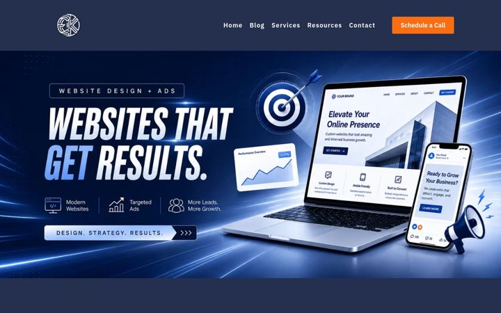 Screenshot of edkim.co