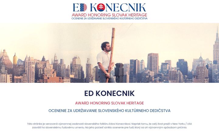 Screenshot of edkonecnik.com