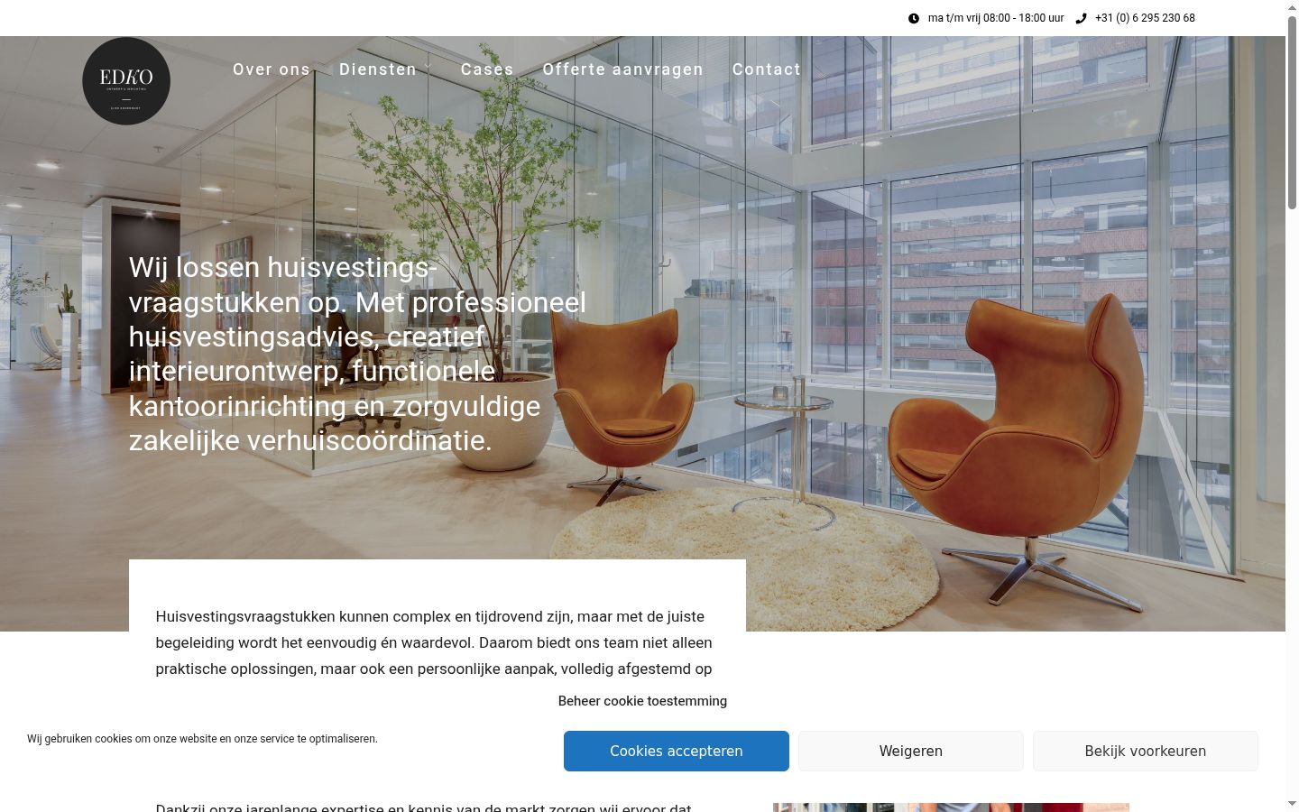 Screenshot tal-banner tal-kunsens muri qabel kwalunkwe interazzjoni