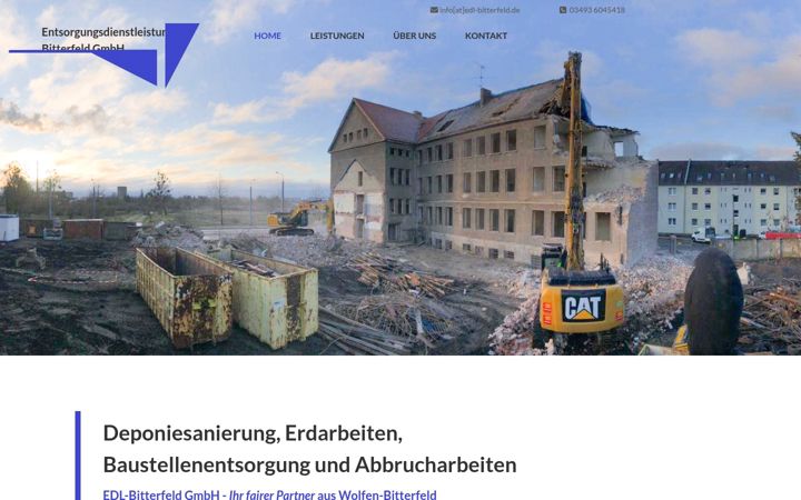Zrzut ekranu edl-bitterfeld.de