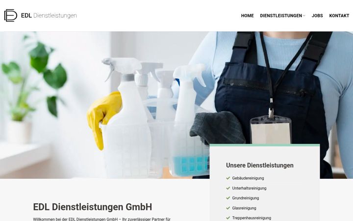 Zrzut ekranu edl-dienstleistungen.de