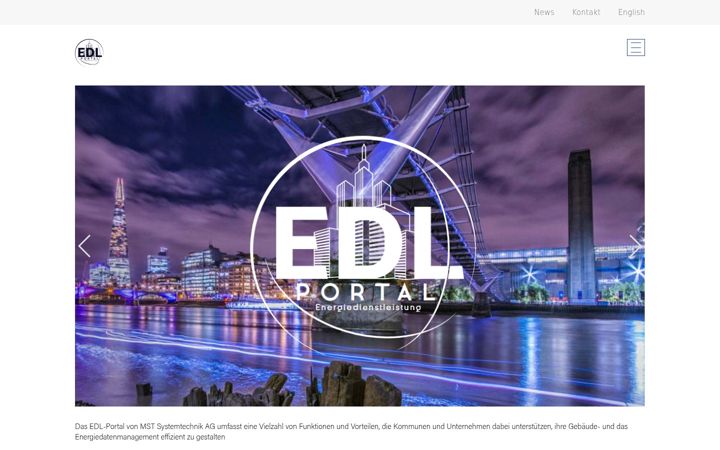 Screenshot of edl.ch