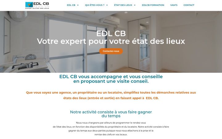 Screenshot of edlcb.fr
