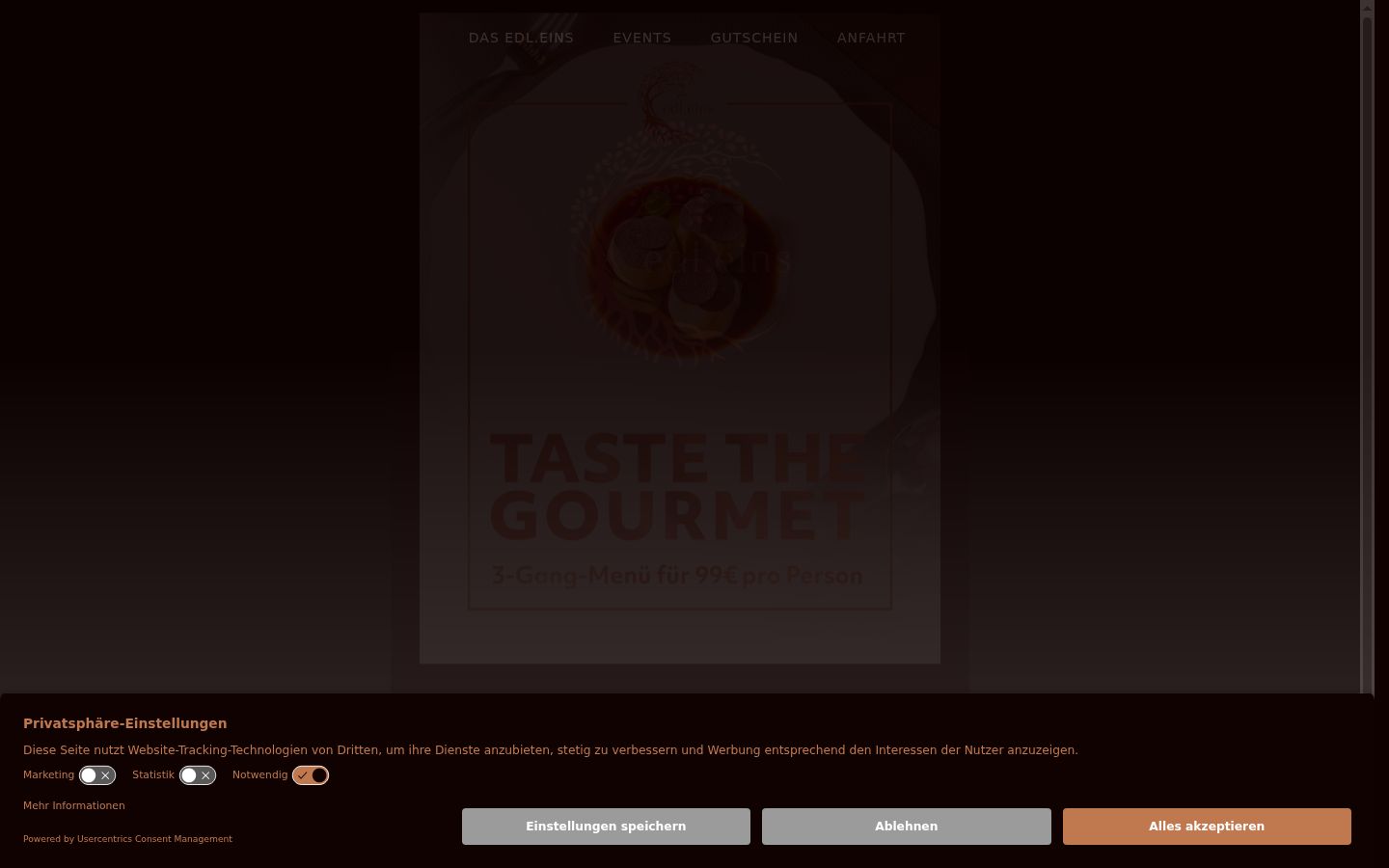Screenshot tal-banner tal-kunsens muri qabel kwalunkwe interazzjoni