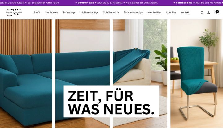 Screenshot of edlerwohnen.de