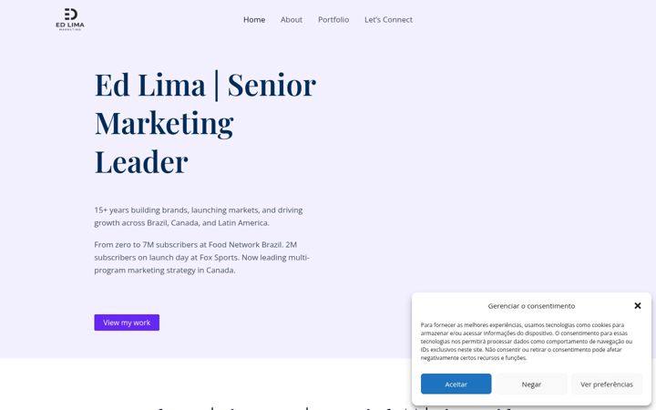 Screenshot of edlimarketing.com