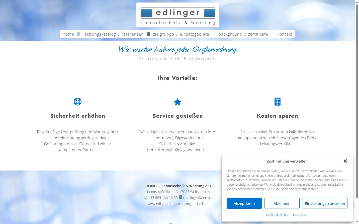 Screenshot tal-banner tal-kunsens muri qabel kwalunkwe interazzjoni