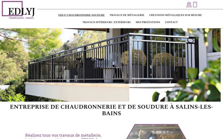 Screenshot of edlyj-chaudronnerie-jura.fr