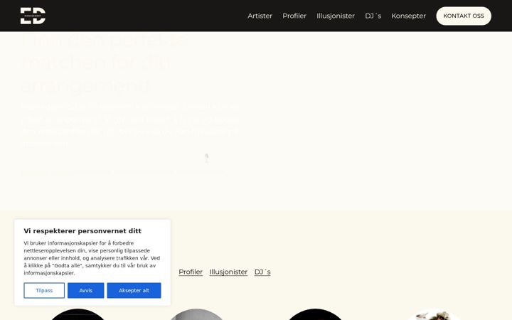 Captura de pantalla de edmanagement.no