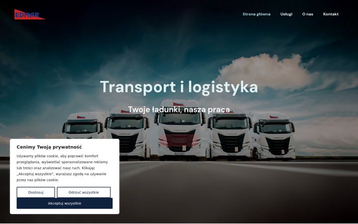 Captura de pantalla de edmar-transport.pl