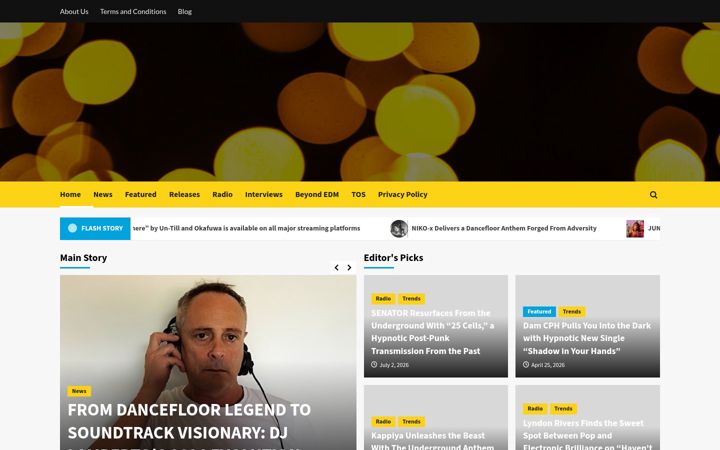 Screenshot of edmecho.com
