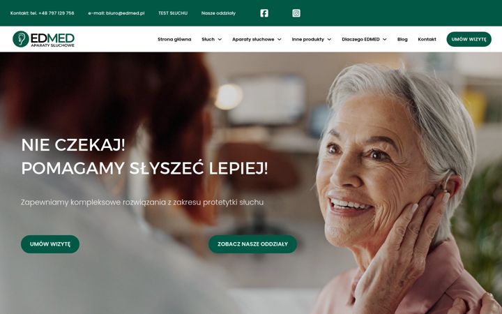 Screenshot of edmed.pl