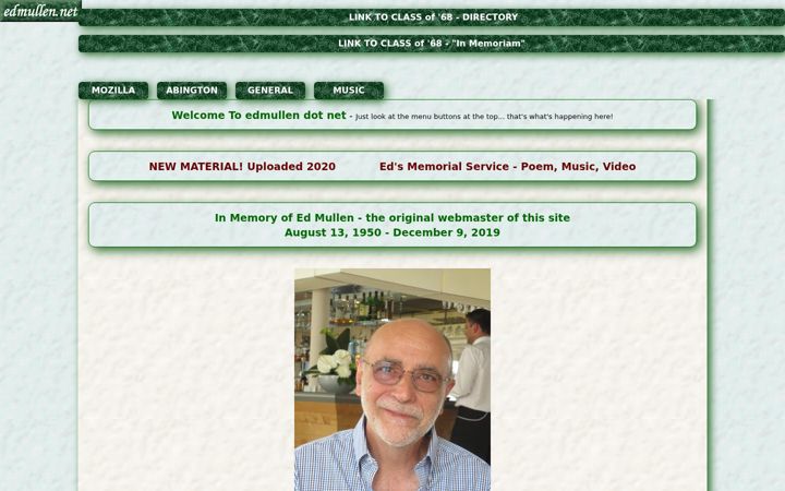 Screenshot of edmullen.net