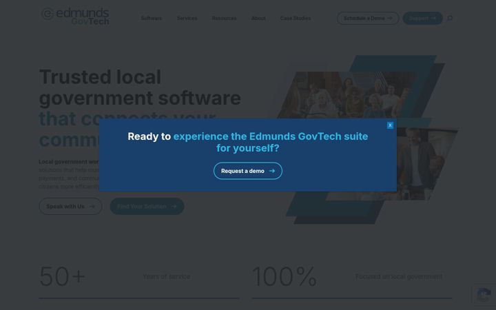 Screenshot of edmundsgovtech.com