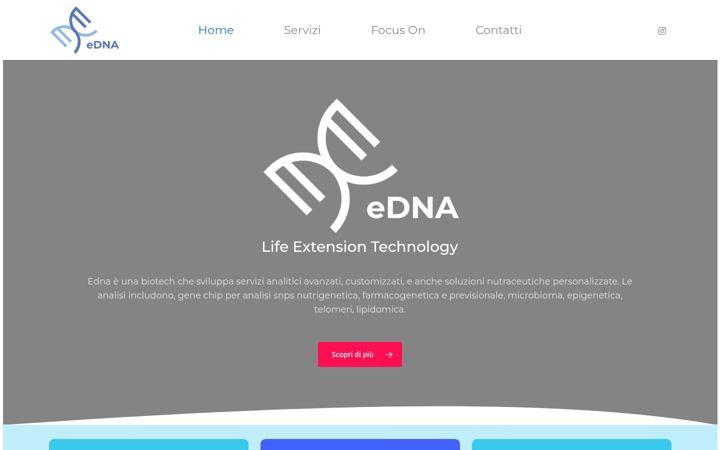 Screenshot of ednalife.com
