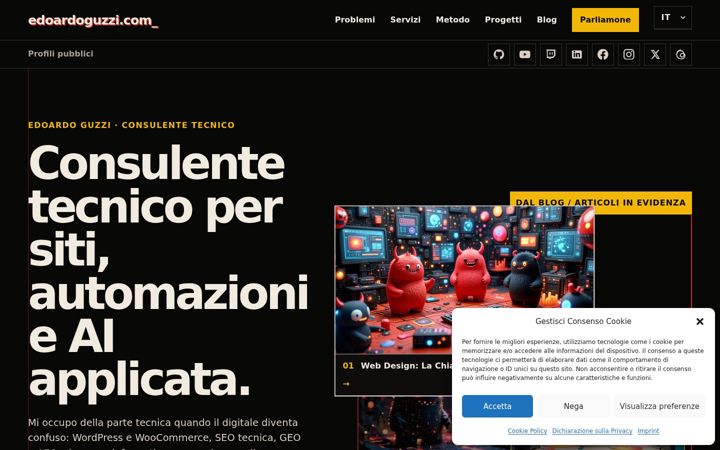 Screenshot of edoardoguzzi.com
